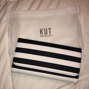 NEW Kut From The Kloth striped wallet